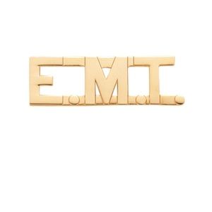 SMITH & WARREN COLLAR PINS W/CLUTCH BACK ATTACHMENT, E.M.T.